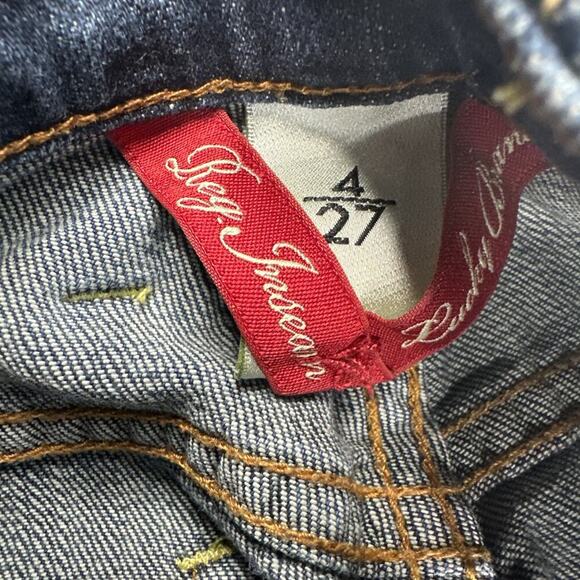 Lucky Brand Jeans Women's size 4/27 Easy Rider Stretch Boot Cut Denim (30x33) - Picture 10 of 14